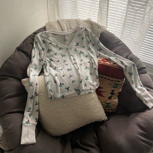 Target Christmas Sweater Holly Leaves